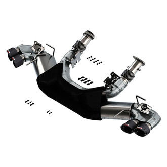 Borla® - S-Type™ 304 SS Cat-Back Exhaust System with Quad Rear Exit