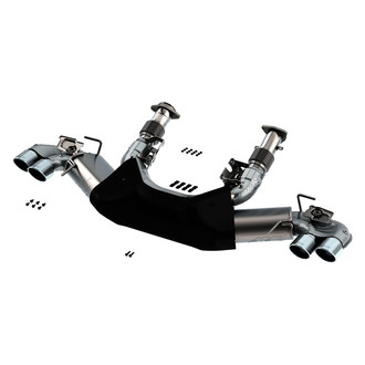Borla® - ATAK™ 304 SS Cat-Back Exhaust System with Quad Rear Exit