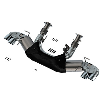 Borla® - ATAK™ 304 SS Cat-Back Exhaust System with Quad Rear Exit