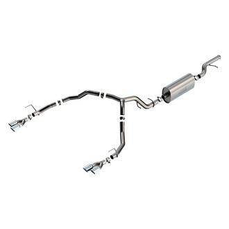 Borla® - Touring™ 304 SS Cat-Back Exhaust System with Quad Rear Exit