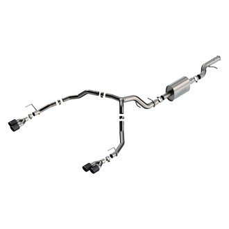 Borla® - S-Type™ 304 SS Cat-Back Exhaust System with Quad Rear Exit