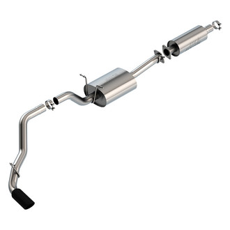 Borla® - S-Type™ 304 SS Cat-Back Exhaust System with Single Side Exit