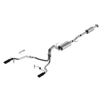 Borla® - Touring™ 304 SS Cat-Back Exhaust System with Split Rear Exit
