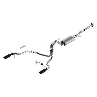 Borla® - S-Type™ 304 SS Cat-Back Exhaust System with Split Rear Exit