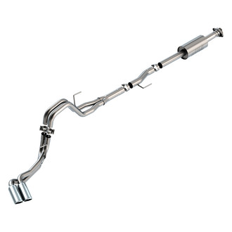 Borla® - S-Type™ 304 SS Cat-Back Exhaust System with Dual Side Exit