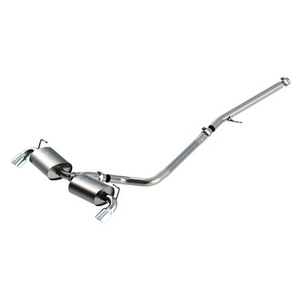 Borla® - S-Type™ 304 SS Cat-Back Exhaust System with Split Rear Exit