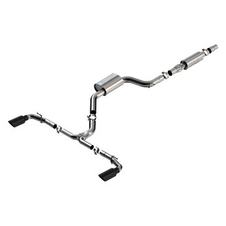 Borla® - S-Type™ 304 SS Cat-Back Exhaust System with Split Rear Exit