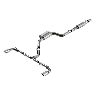 Borla® - S-Type™ 304 SS Cat-Back Exhaust System with Split Rear Exit