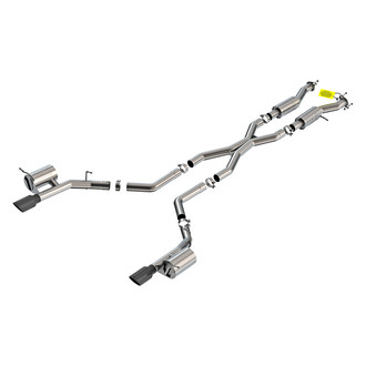 Borla® - ATAK™ 304 SS Cat-Back Exhaust System with Split Rear Exit