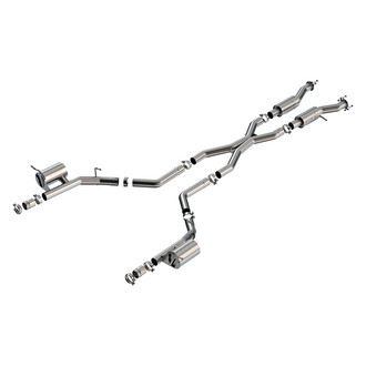 Borla® - ATAK™ 304 SS Cat-Back Exhaust System with Split Rear Exit