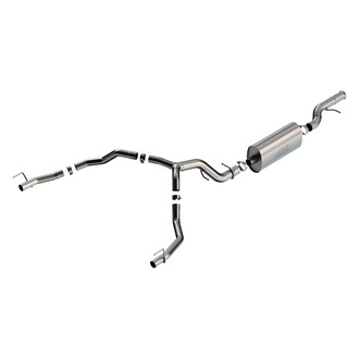 Borla® - Touring™ 304 SS Cat-Back Exhaust System with Split Rear Exit