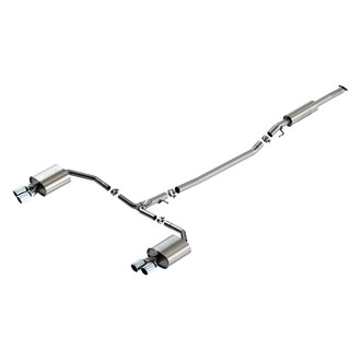 Borla® - S-Type™ 304 SS Cat-Back Exhaust System with Quad Rear Exit