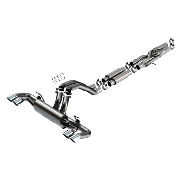 Borla® - S-Type™ 304 SS Cat-Back Exhaust System