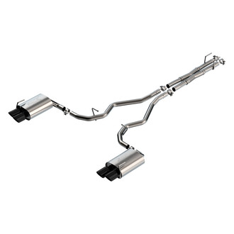 Borla® - ATAK™ 304 SS Cat-Back Exhaust System with Quad Rear Exit