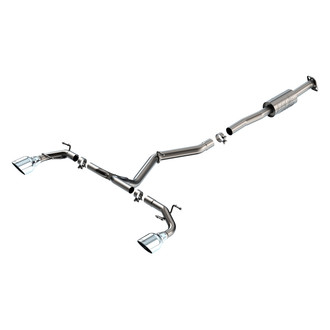 Borla® - ATAK™ 304 SS Cat-Back Exhaust System with Split Rear Exit
