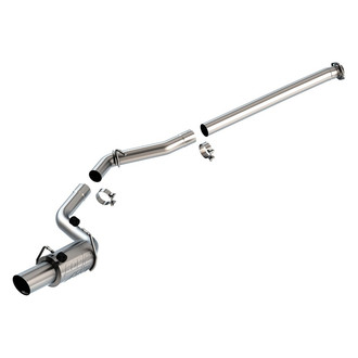 Borla® - ATAK™ 304 SS Cat-Back Exhaust System with Single Rear Exit