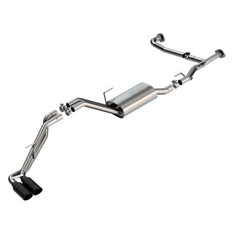 Borla® - S-Type™ 304 SS Cat-Back Exhaust System with Dual Side Exit