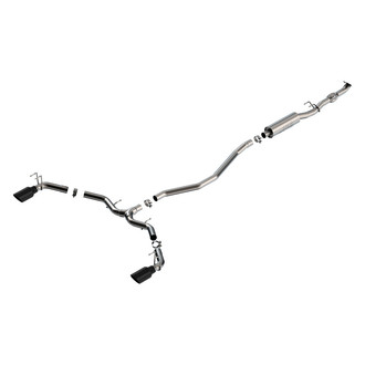 Borla® - S-Type™ 304 SS Cat-Back Exhaust System with Split Rear Exit