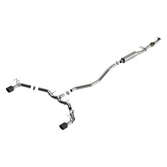 Borla® - S-Type™ 304 SS Cat-Back Exhaust System with Split Rear Exit