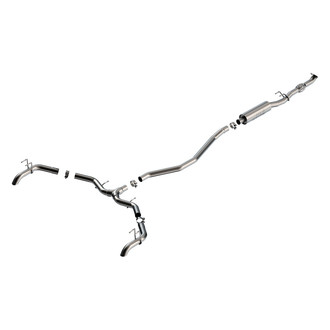 Borla® - S-Type™ 304 SS Cat-Back Exhaust System with Split Rear Exit