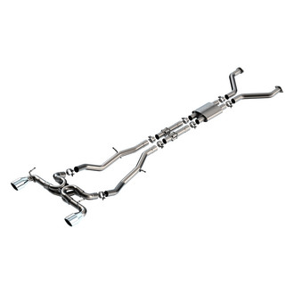 Borla® - ATAK™ 304 SS Cat-Back Exhaust System with Split Rear Exit