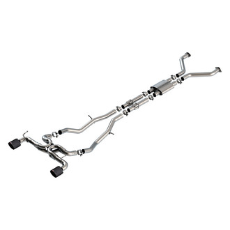 Borla® - ATAK™ 304 SS Cat-Back Exhaust System with Split Rear Exit