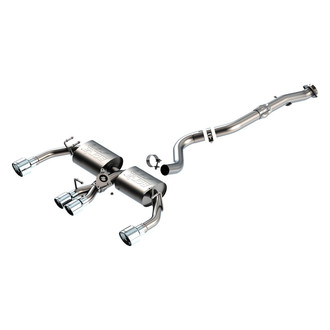 Borla® - ATAK™ 304 SS Cat-Back Exhaust System with Quad Rear Exit