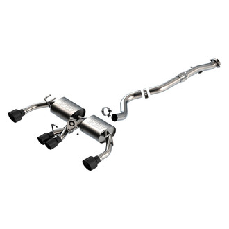 Borla® - ATAK™ 304 SS Cat-Back Exhaust System with Quad Rear Exit