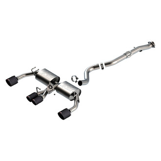 Borla® - ATAK™ 304 SS Cat-Back Exhaust System with Quad Rear Exit