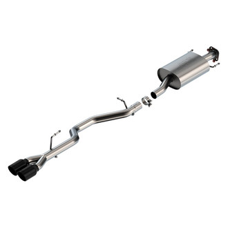 Borla® - S-Type™ 304 SS Cat-Back Exhaust System with Dual Rear Exit