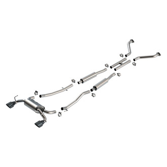Borla® - S-Type II™ Stainless Steel Cat-Back Exhaust System with Split Rear Exit