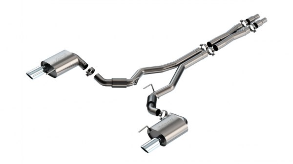 Borla® - S-Type™ 304 SS Cat-Back Exhaust System