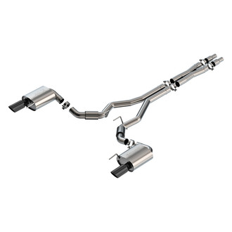 Borla® - S-Type™ 304 SS Cat-Back Exhaust System with Split Rear Exit