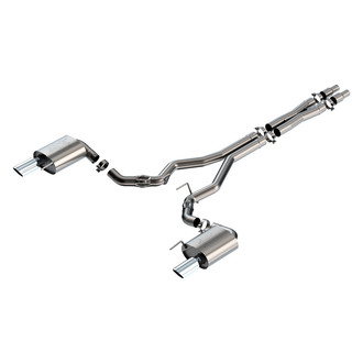 Borla® - ATAK™ 304 SS Cat-Back Exhaust System with Split Rear Exit