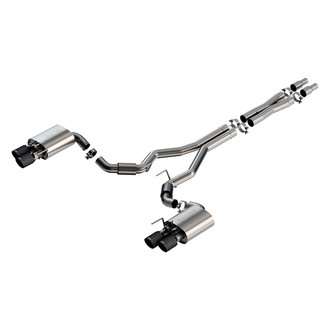 Borla® - S-Type™ 304 SS Cat-Back Exhaust System with Quad Rear Exit