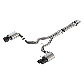 Borla® - ATAK™ 304 SS Cat-Back Exhaust System with Quad Rear Exit