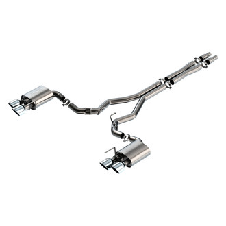 Borla® - ATAK™ 304 SS Cat-Back Exhaust System with Quad Rear Exit