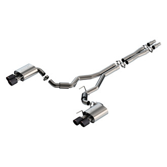 Borla® - ATAK™ 304 SS Cat-Back Exhaust System with Quad Rear Exit