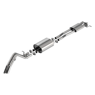 Borla® - S-Type™ 304 SS Cat-Back Exhaust System with Dual Rear Exit