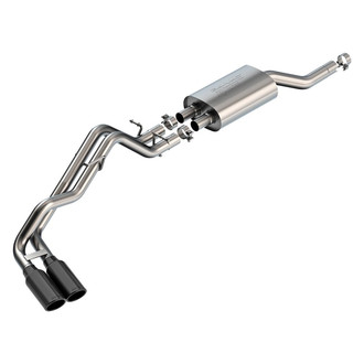 Borla® - S-Type™ 304 SS Cat-Back Exhaust System with Dual Side Exit