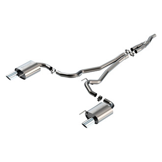 Borla® - S-Type™ 304 SS Cat-Back Exhaust System with Split Rear Exit