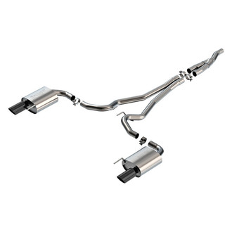 Borla® - S-Type™ 304 SS Cat-Back Exhaust System with Split Rear Exit