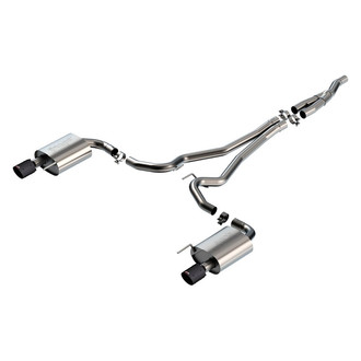 Borla® - S-Type™ 304 SS Cat-Back Exhaust System with Split Rear Exit