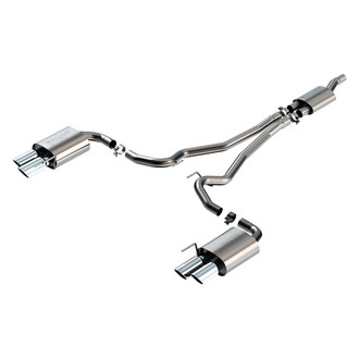 Borla® - S-Type™ 304 SS Cat-Back Exhaust System with Quad Rear Exit