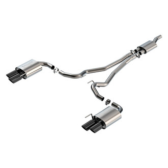 Borla® - S-Type™ 304 SS Cat-Back Exhaust System with Quad Rear Exit