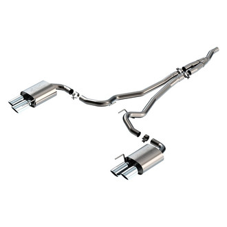 Borla® - ATAK™ 304 SS Cat-Back Exhaust System with Quad Rear Exit