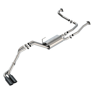 Borla® - S-Type™ 304 SS Cat-Back Exhaust System with Dual Side Exit