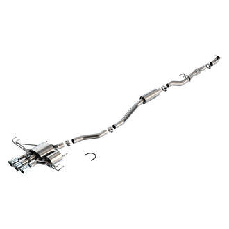 Borla® - ATAK™ 304 SS Cat-Back Exhaust System with Triple Rear Exit