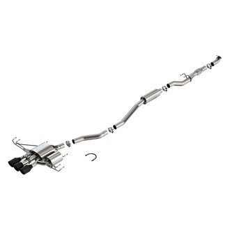 Borla® - ATAK™ 304 SS Cat-Back Exhaust System with Triple Rear Exit