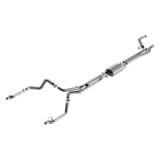 Borla® - S-Type™ 304 SS Cat-Back Exhaust System with Split Rear Exit